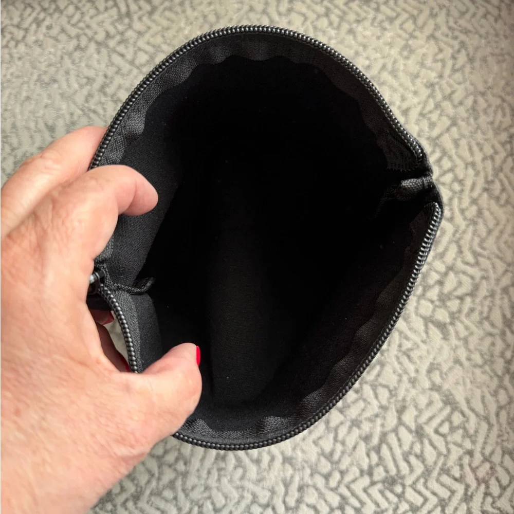 NEW KC Football Black Pouch